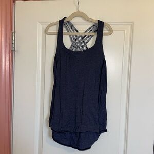 Lululemon workout tank with built in sports bra